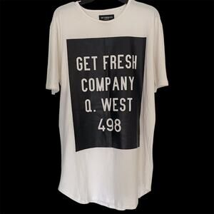 GET FRESH Co. Toronto Men's White T-Shirt Size Large